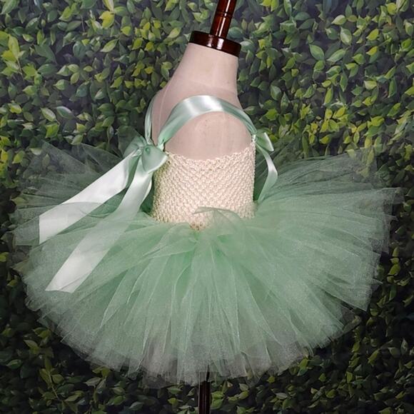 BLACK FRIDAY SALE - Tutu Dress & Headband Set, Lined, Green, Sz 18 Mos. - 3T NWT - Picture 14 of 16